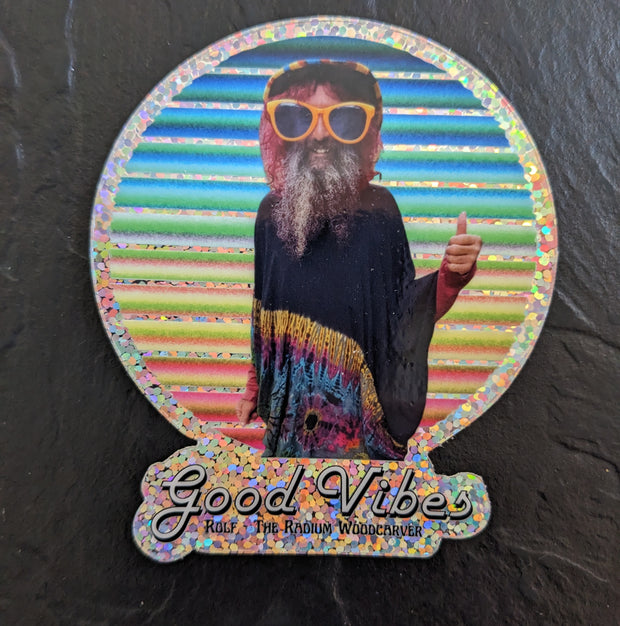Rolf - holographic sticker