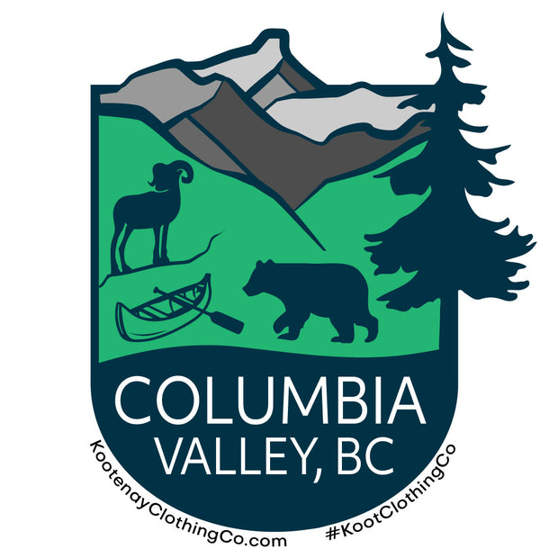 Small Sticker - Columbia Valley