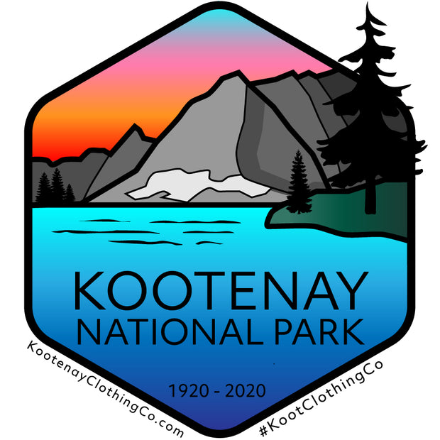 Small Sticker - Kootenay National Park