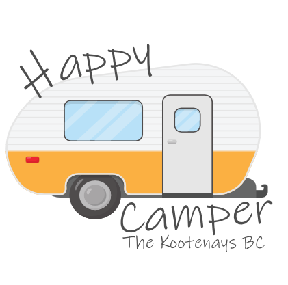 Sticker - Happy Camper Trailer