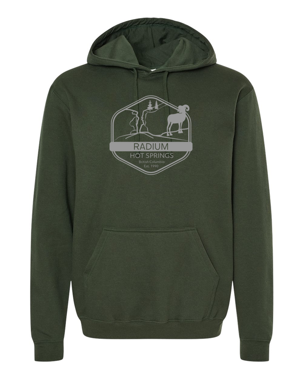 Radium green hoodie hotsell