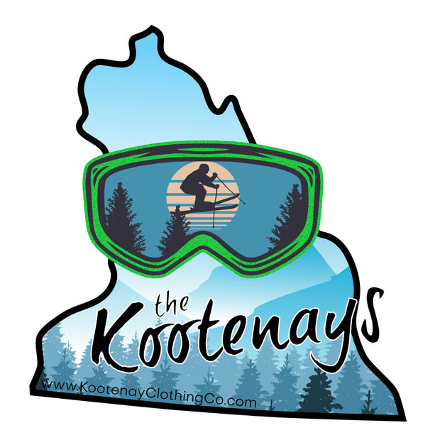 Sticker - Kootenays Skier