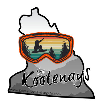 Sticker - Kootenays Snowboarder