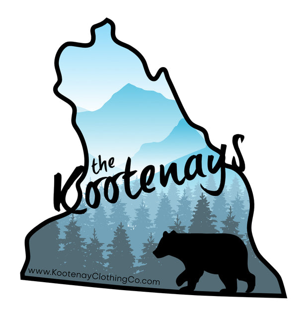 Sticker - Kootenays Bear-Mtns